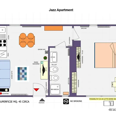 Jazz Centro Storico Apartamento *